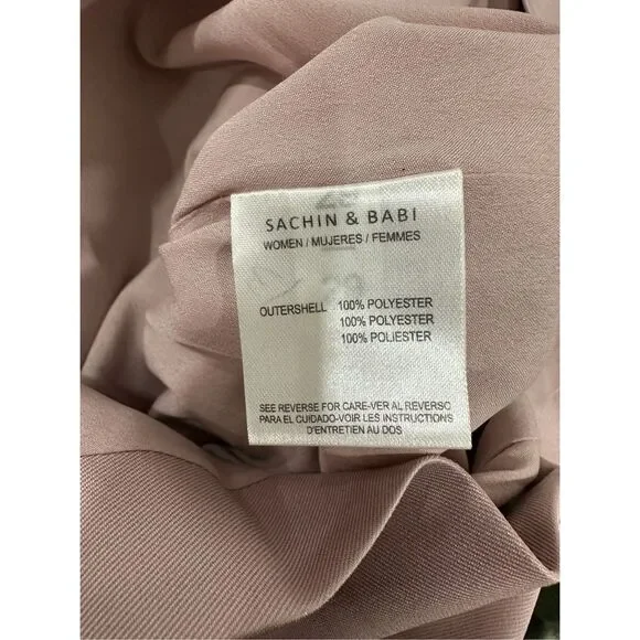 NWT SACHIN & BABI Tatia Gown Blush Size 8 $995